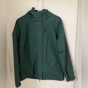 The North Face Green Rain Jacket